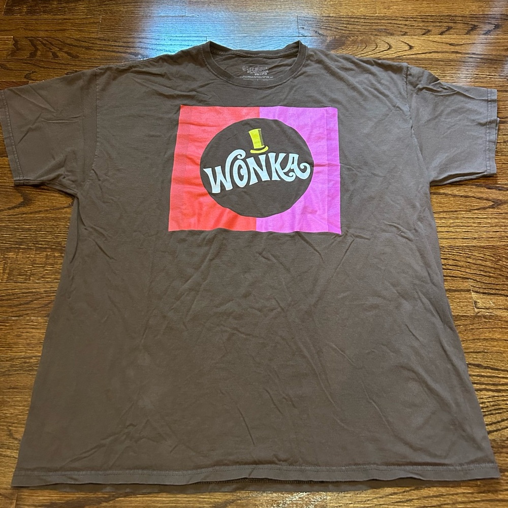 Brown Wonka Graphic T-Shirt